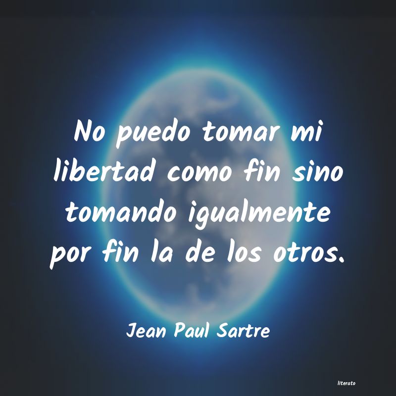 frases de Jean Paul Sartre