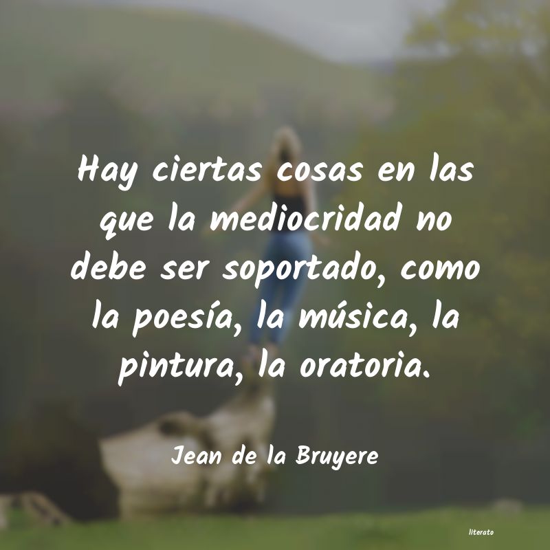 frases de Jean de la Bruyere