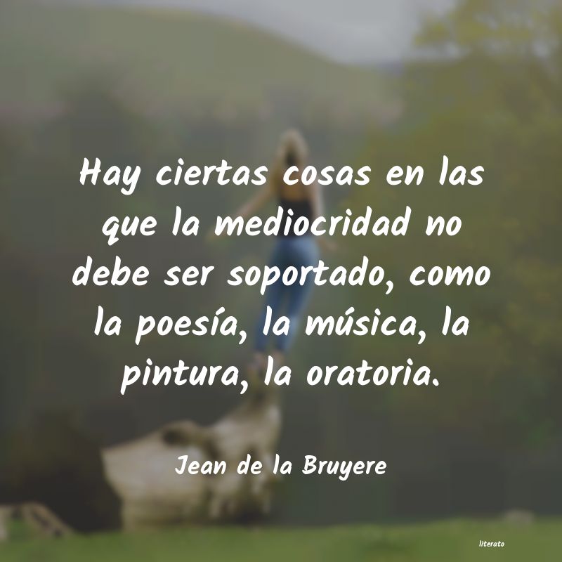 Frases de Jean de la Bruyere