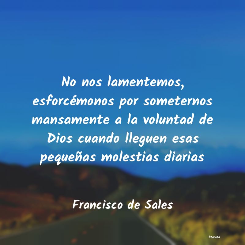 Frases de Francisco de Sales