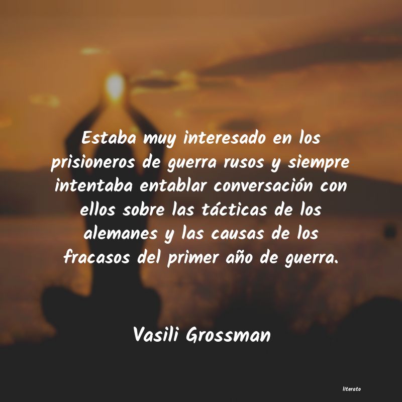 Frases de Vasili Grossman