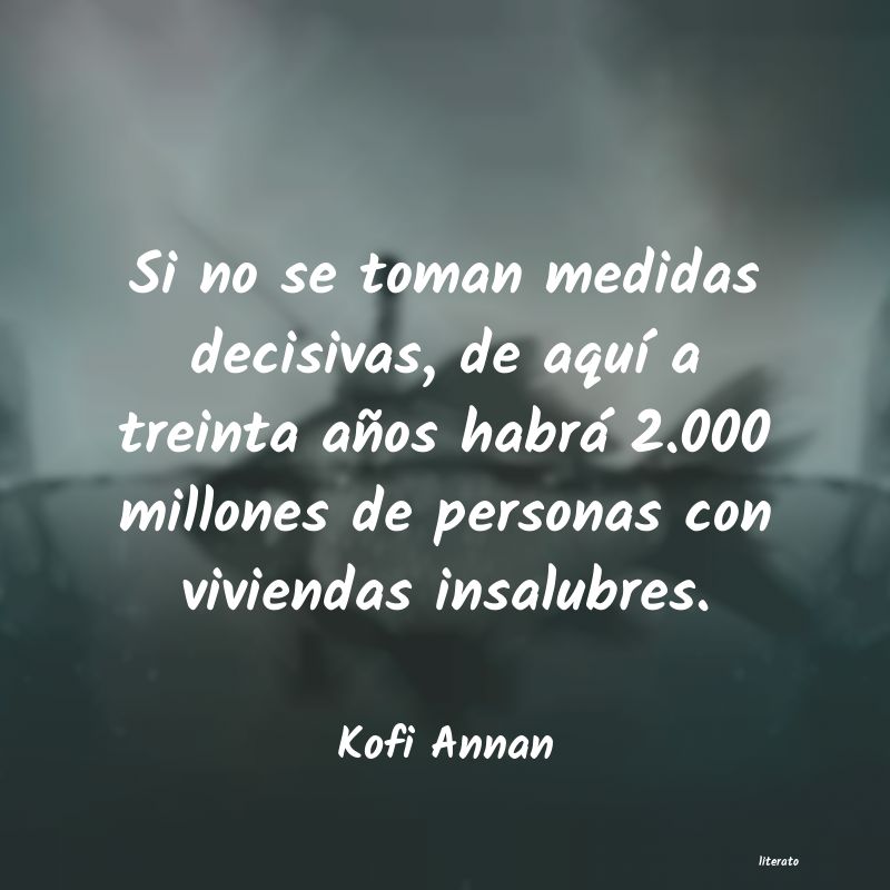 desarrollo humano kofi annan