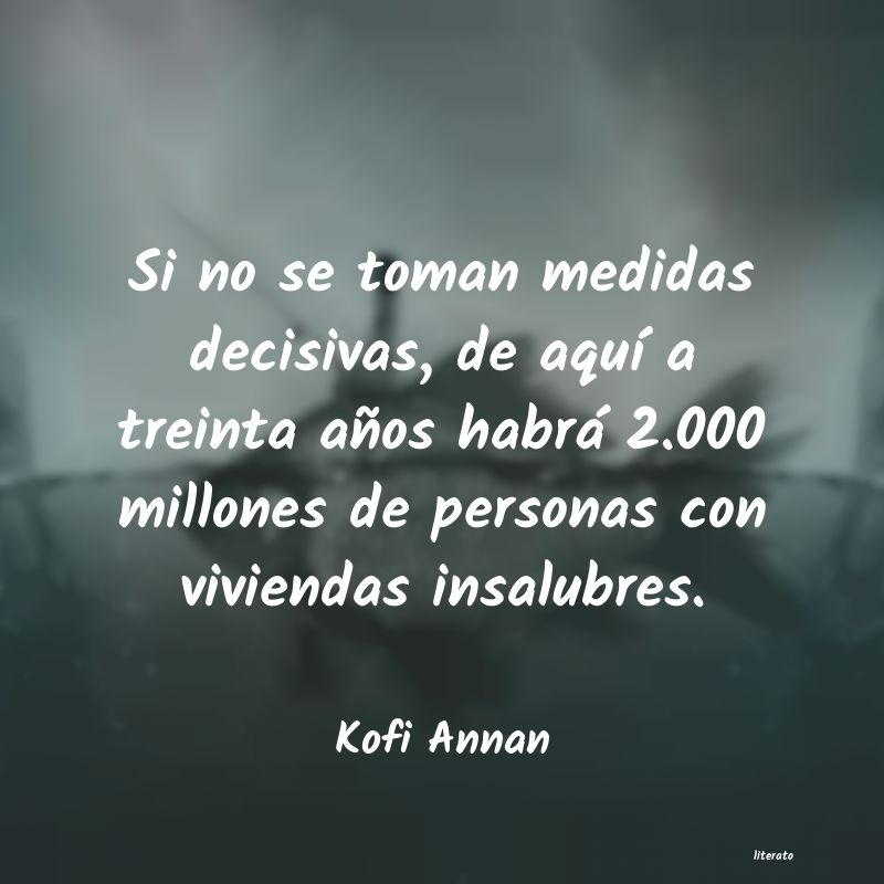 Frases de Kofi Annan