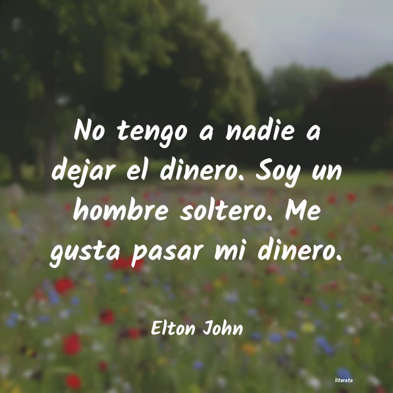 frases de Elton John