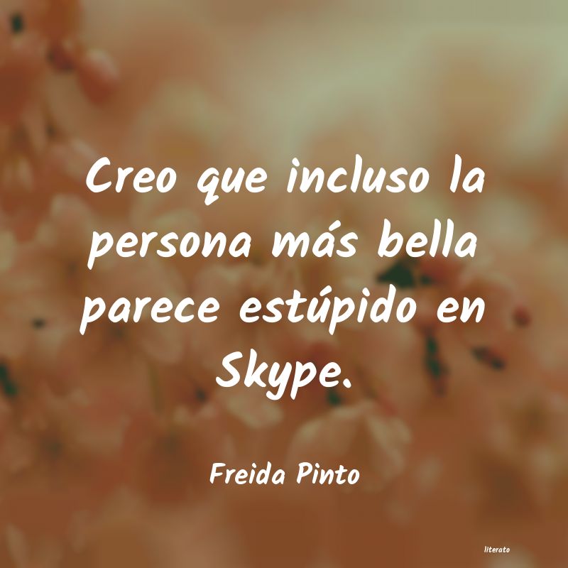 Frases de Freida Pinto