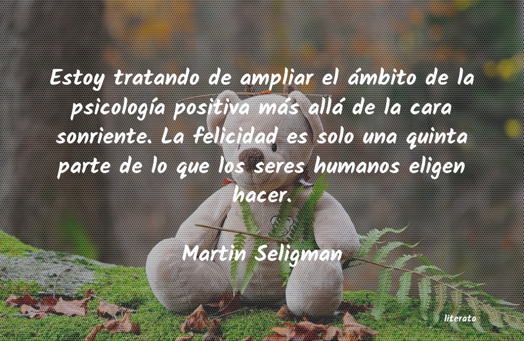 Frases de Martin Seligman