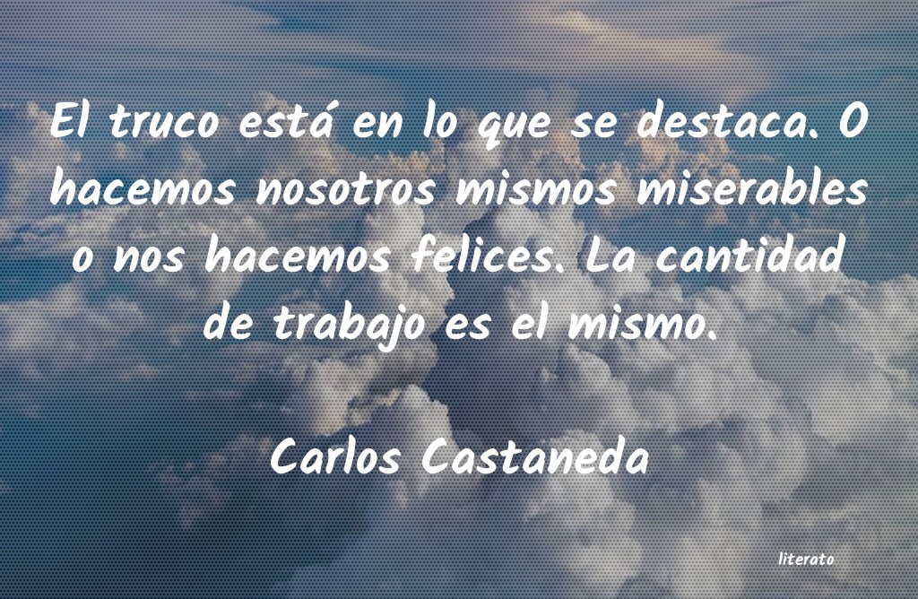 Frases de Carlos Castaneda