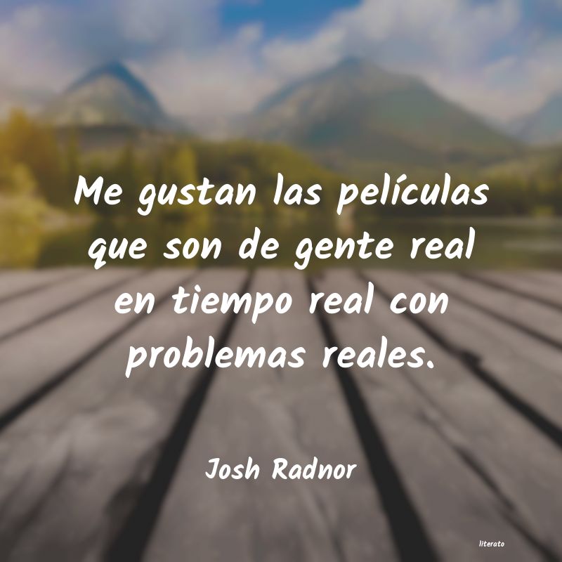 Frases de Josh Radnor