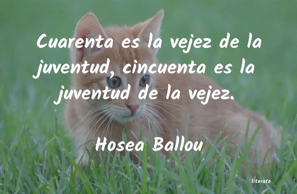 Frases de Hosea Ballou