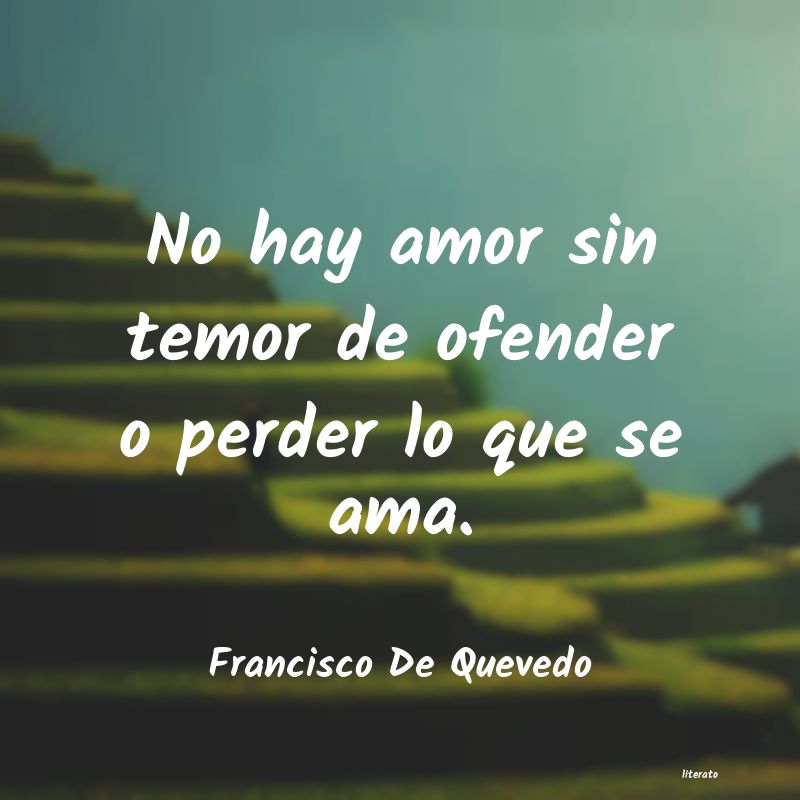 frases de Francisco De Quevedo