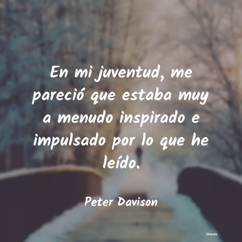 frases de Peter Davison