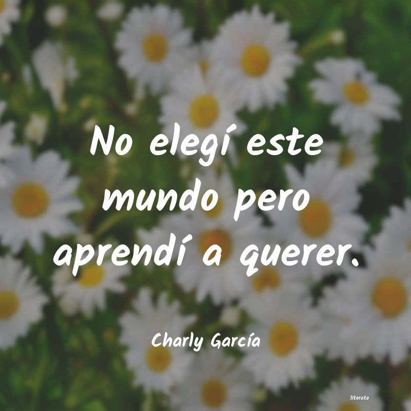 frases de Charly GarcÃa