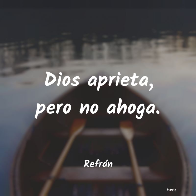 frases de Refrán