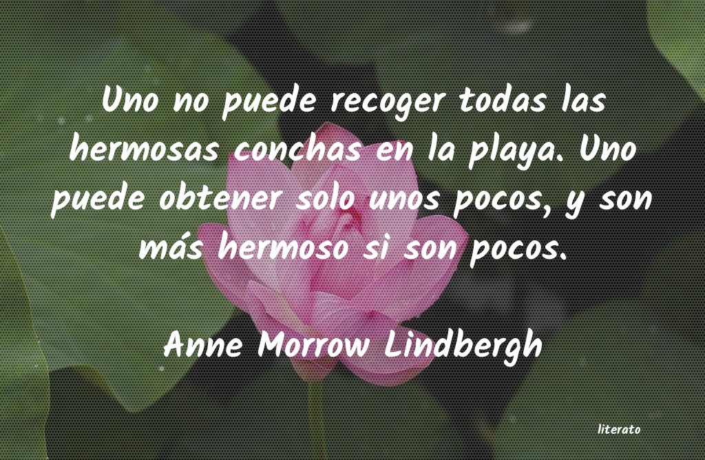 Frases de Anne Morrow Lindbergh
