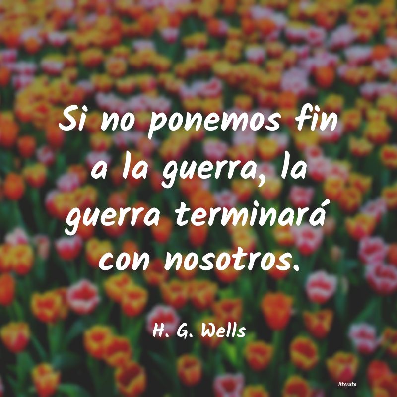 frases de H. G. Wells