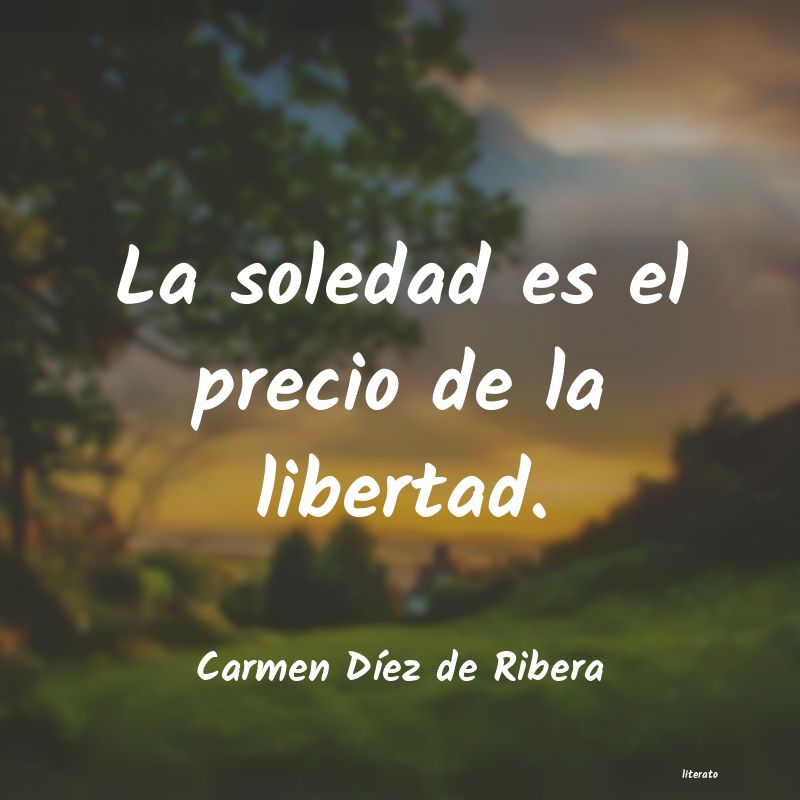 Frases de Carmen Díez de Ribera
