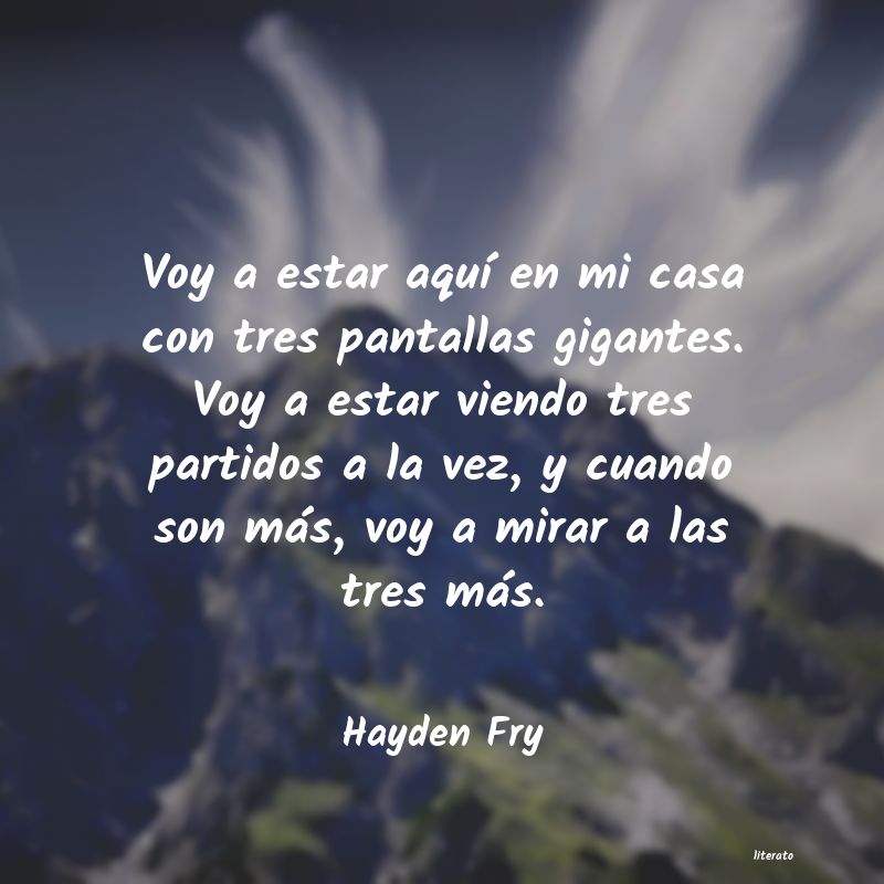 Frases de Hayden Fry
