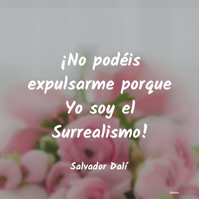 Frases de Salvador Dalí