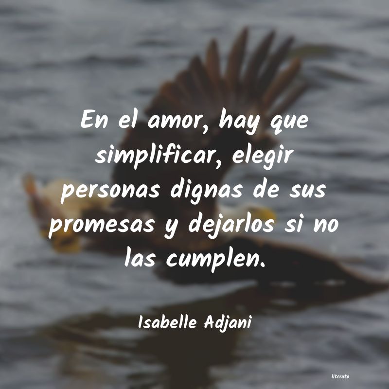 Frases de Isabelle Adjani