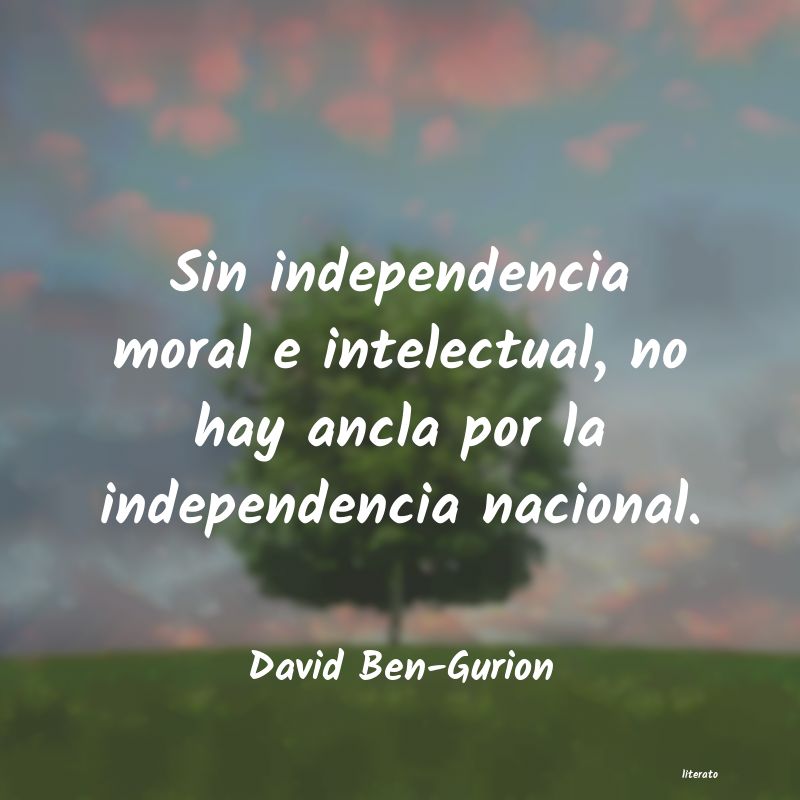 Frases de David Ben-Gurion