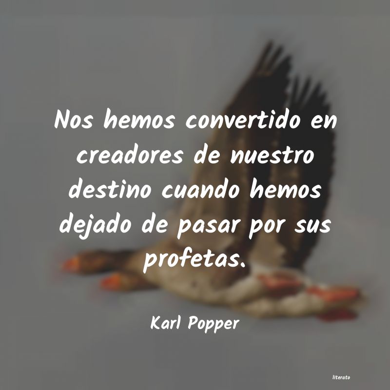 Frases de Karl Popper