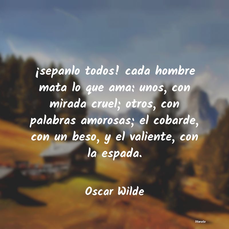 Frases de Oscar Wilde