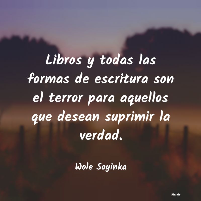 Frases de Wole Soyinka