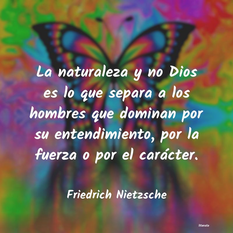 Frases de Friedrich Nietzsche