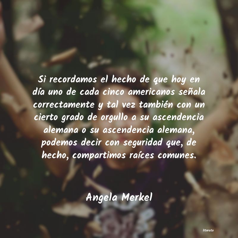 frases de Angela Merkel