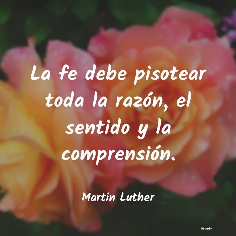 Frases de Martin Luther