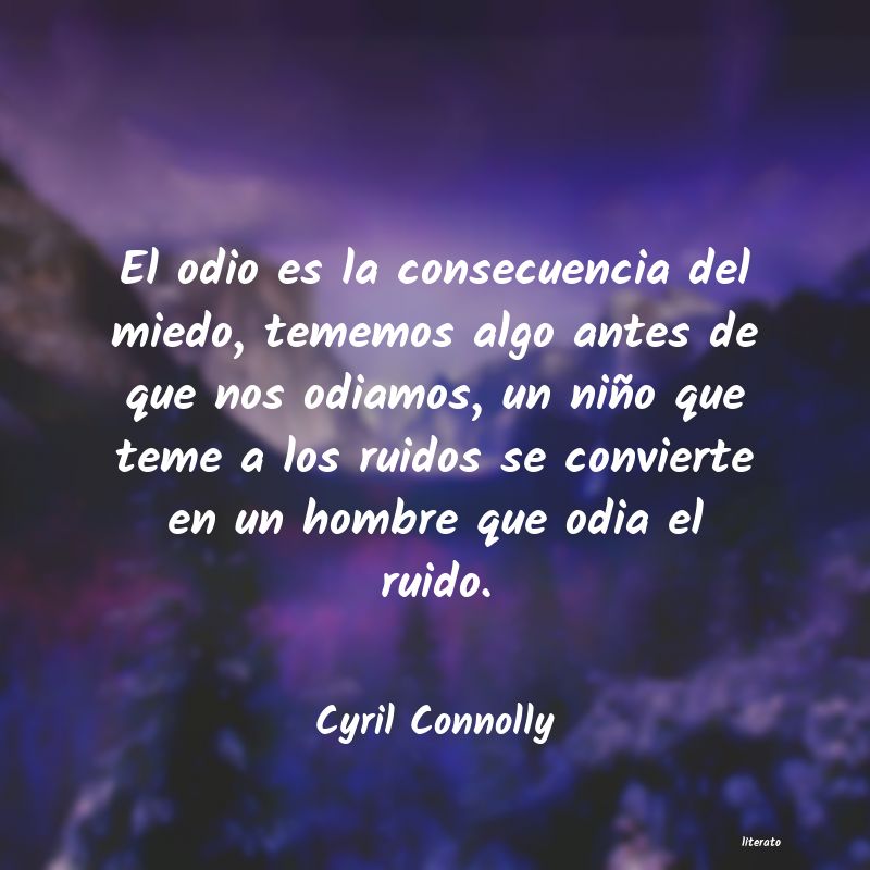 Frases de Cyril Connolly