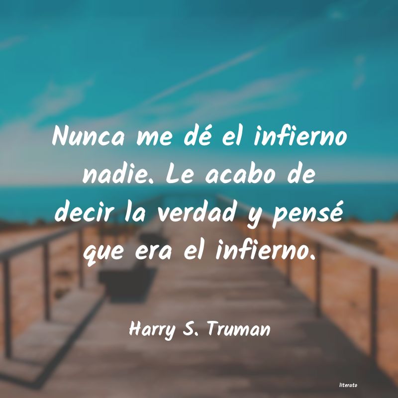 Frases de Harry S. Truman