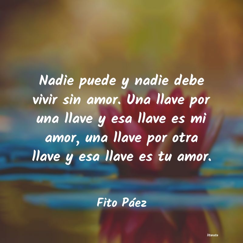 Frases de Fito Páez