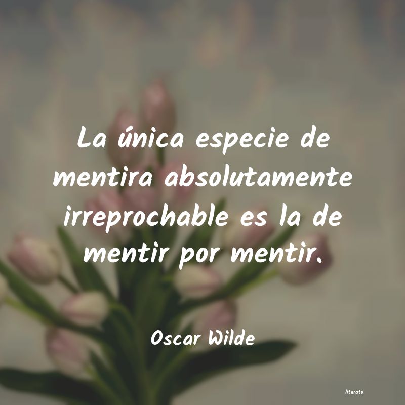 frases de Oscar Wilde
