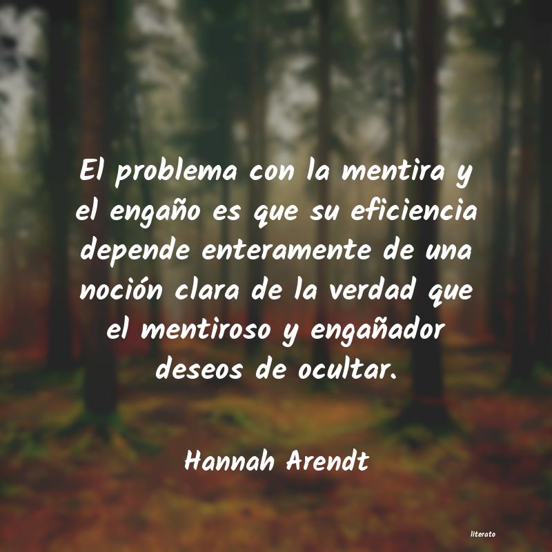 frases de Hannah Arendt