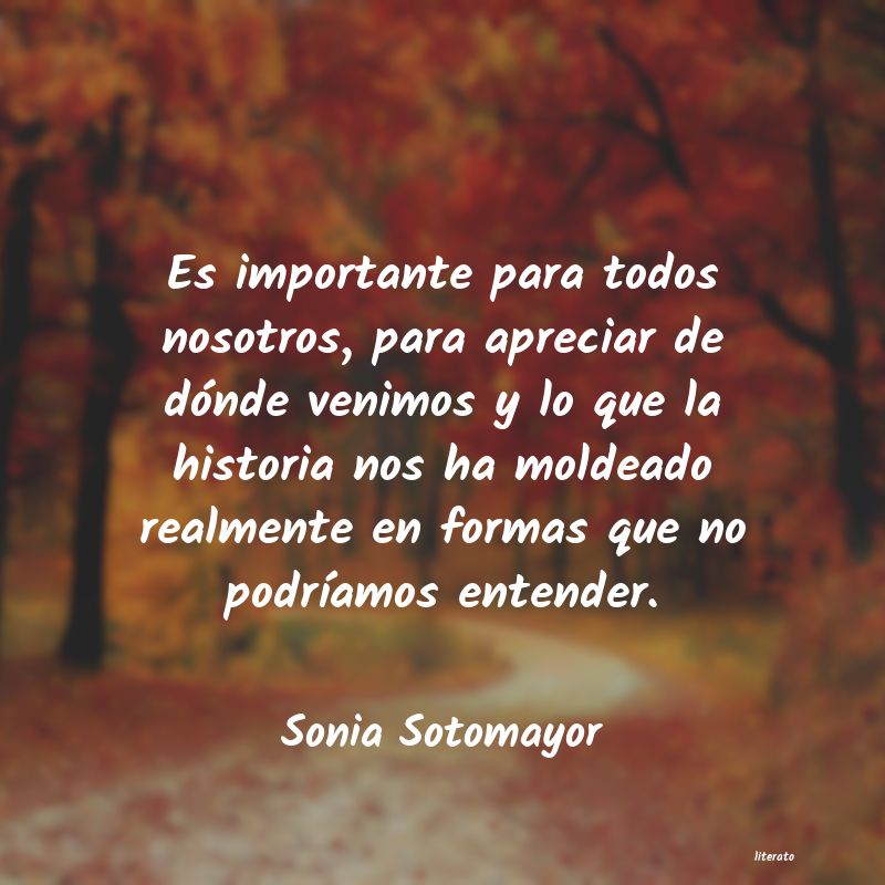 Frases de Sonia Sotomayor