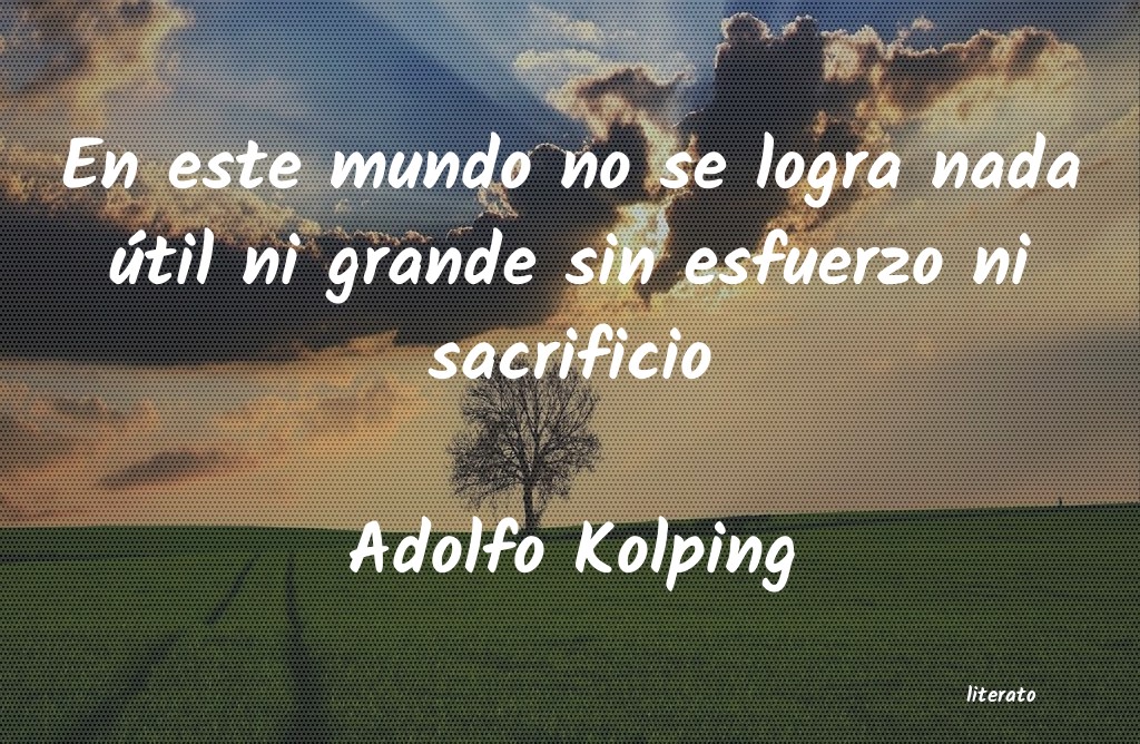 Frases de Adolfo Kolping