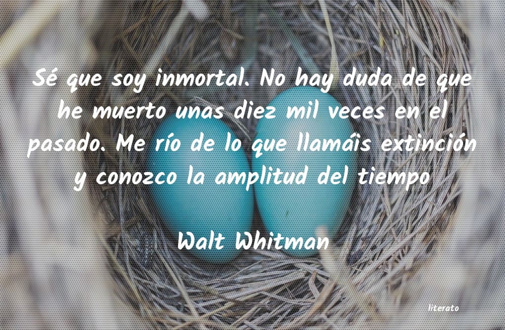frases de Walt Whitman