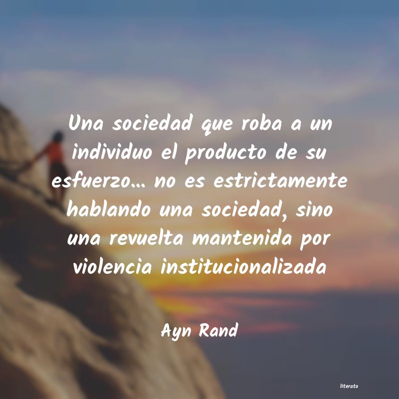 frases de Ayn Rand