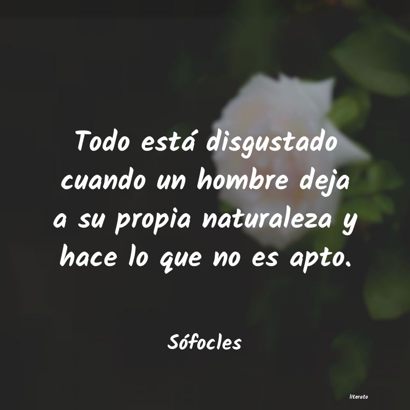 frases de Sófocles