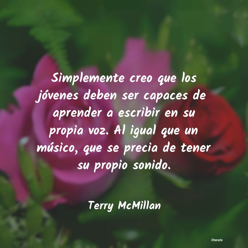 Frases de Terry McMillan