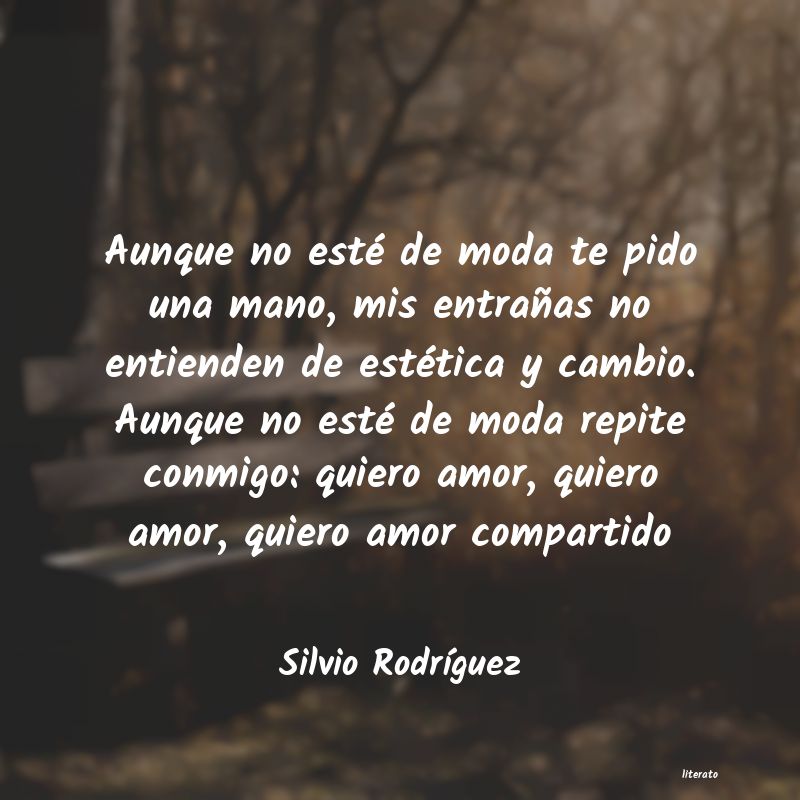 Frases de Silvio Rodríguez