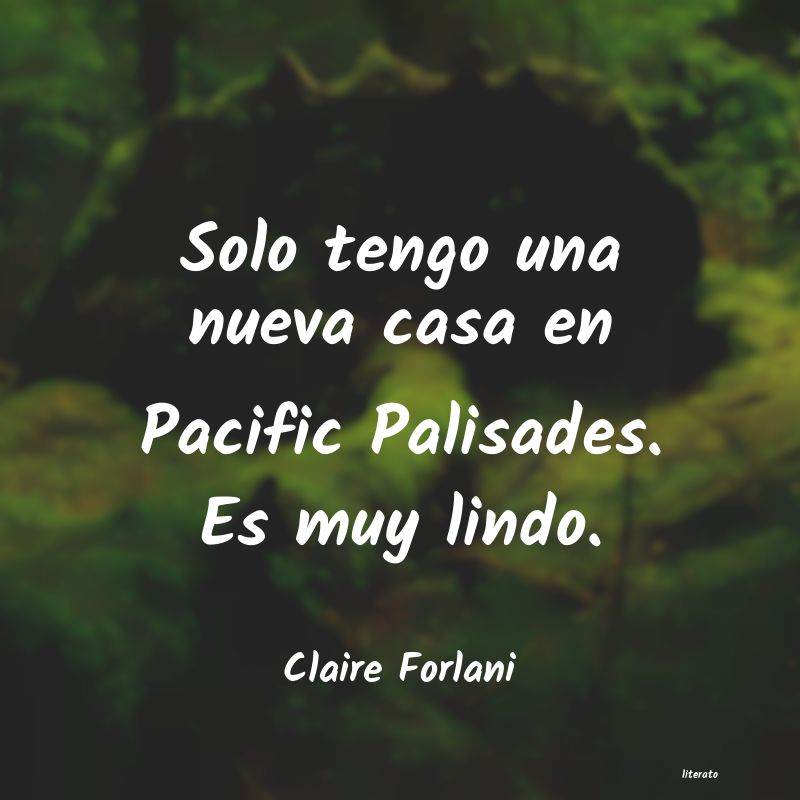 frases de Claire Forlani