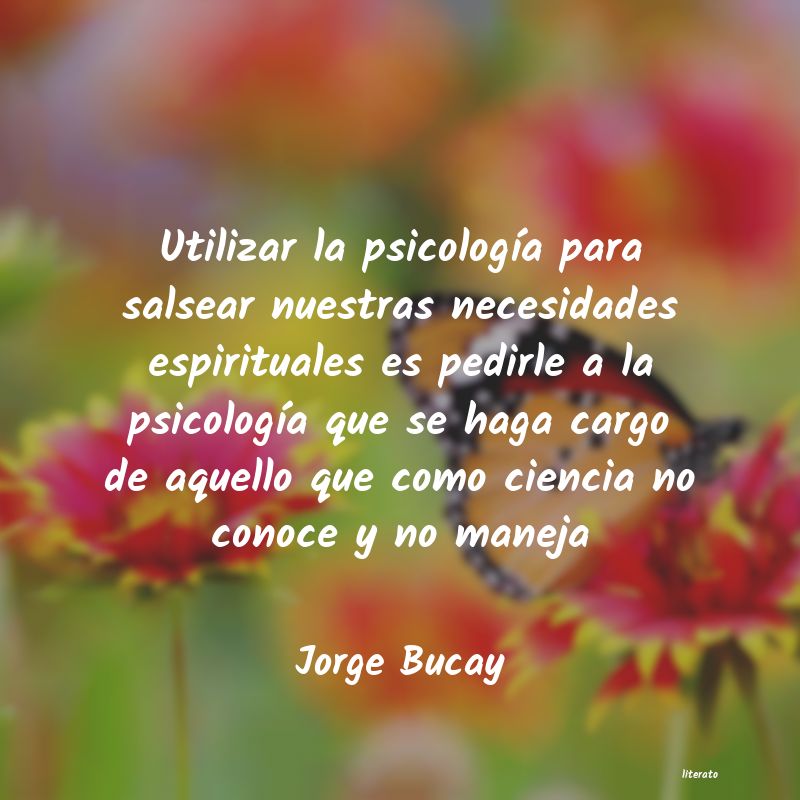 frases de Jorge Bucay