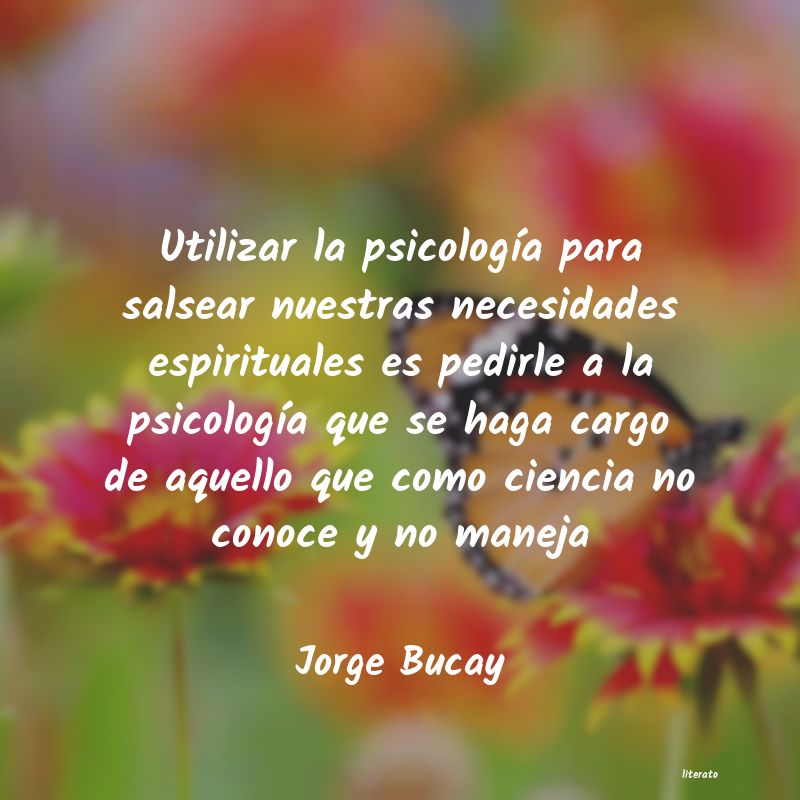 Frases de Jorge Bucay