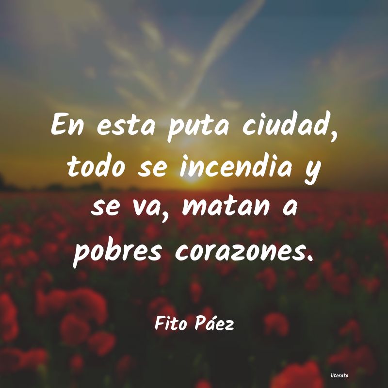 frases de Fito Páez