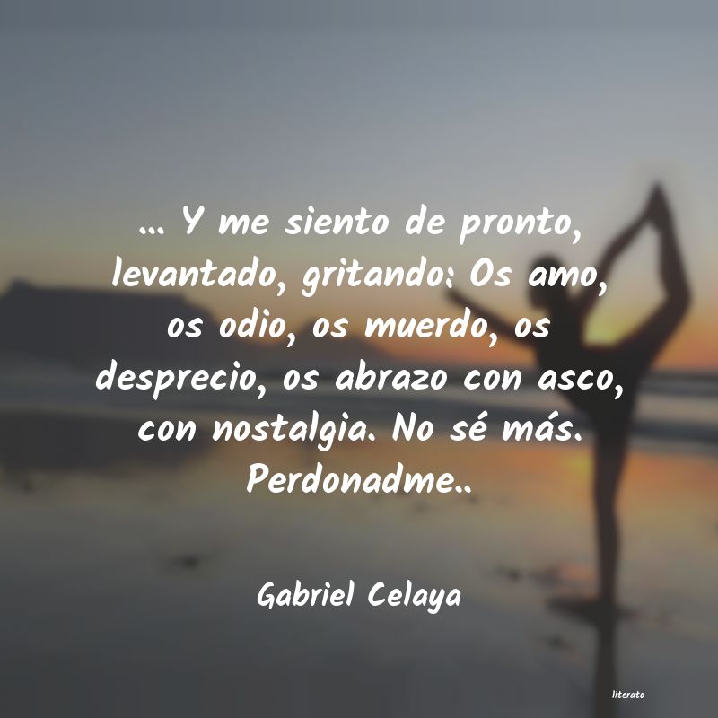frases de Gabriel Celaya