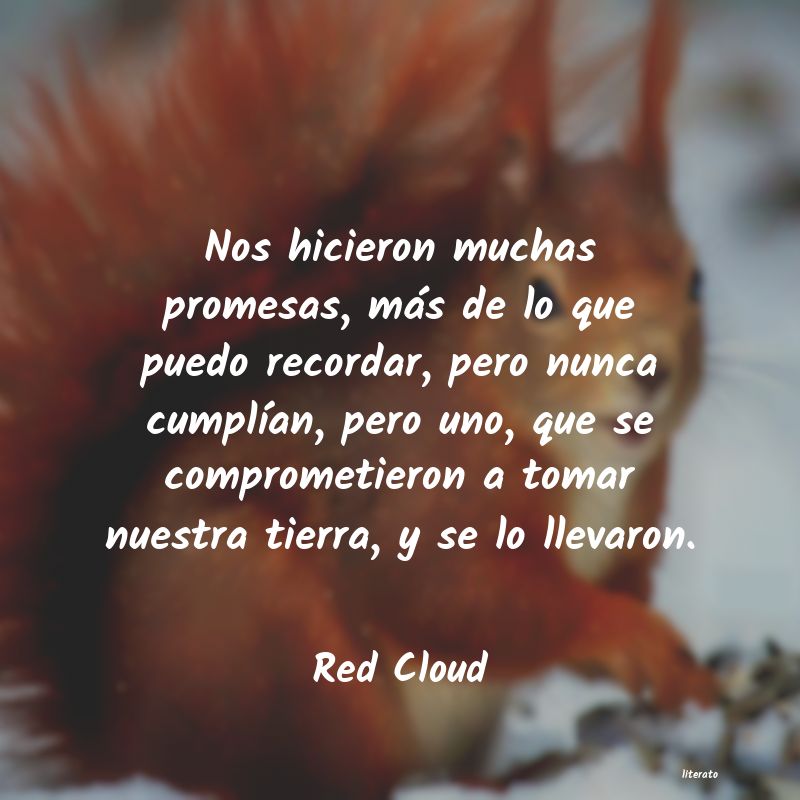 Frases de Red Cloud