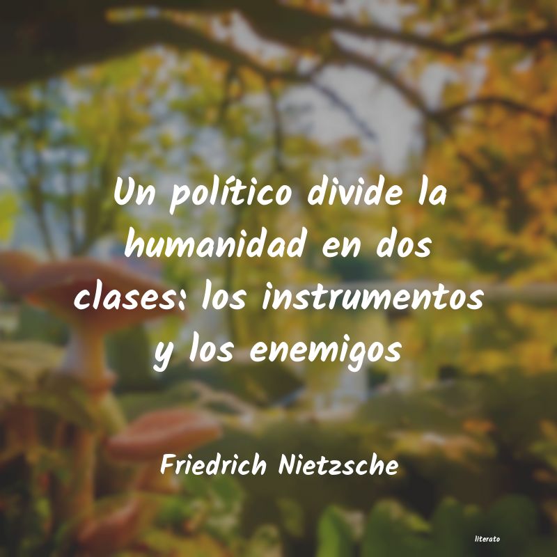 Frases de Friedrich Nietzsche