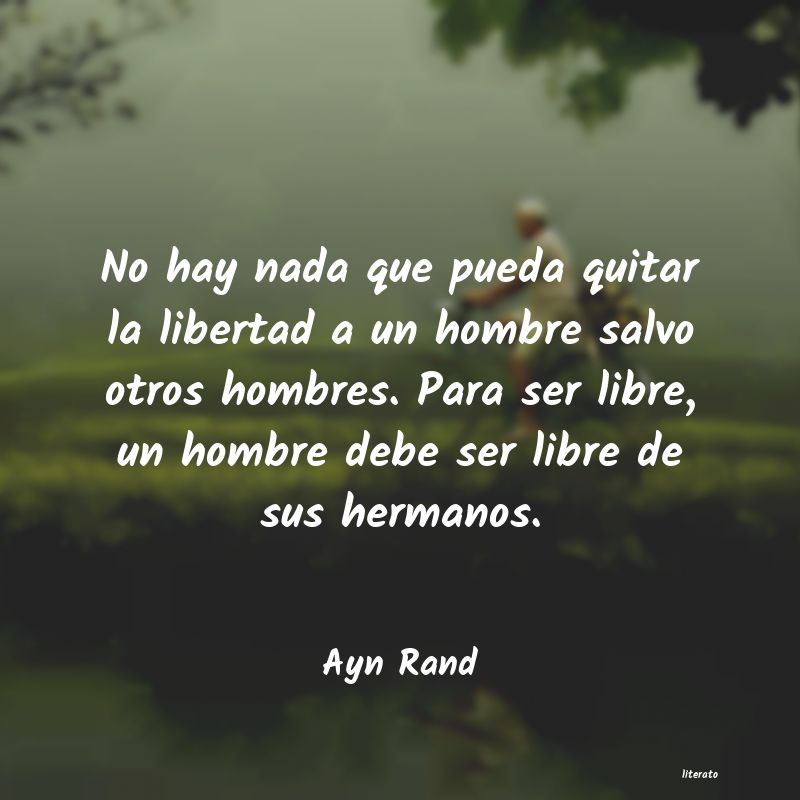 Frases de Ayn Rand